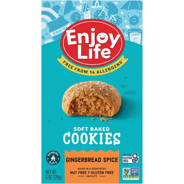 Enjoy Life Gingerbread Spice Soft Baked Cookies 6.3oz