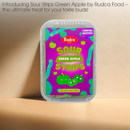 Sour Strips Green Apple 7.4 oz by Rudca food