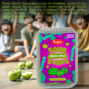 Sour Strips Green Apple 7.4 oz by Rudca food
