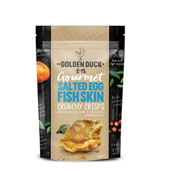 The Golden Duck Salted Egg Fish Skin Crunchy Crisps 105 g