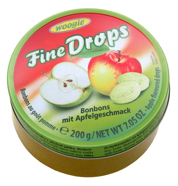 Woogie Fine Drops Apple Candies 200 g