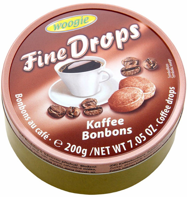 Woogie Fine Drops Coffee Candies 200 g