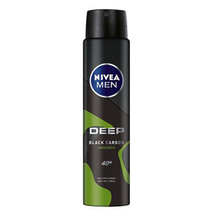 Nivea Men Deep Black Carbon Amazonia Deodorant 150 ml