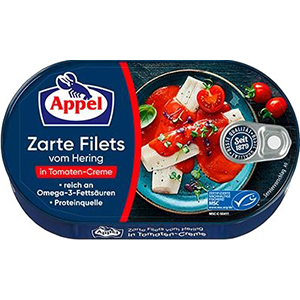 Appel Zarte Filets In Tomaten Creme 7,05 oz