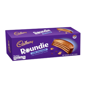 Cadbury Roundie Milk Chocolate Biscuits 150 g