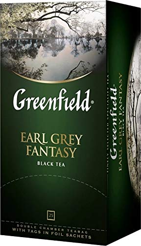 Greenfield Earl Grey Fantasy Сlassic Collection Black Tea 25 Teabags