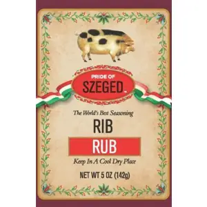 Szeged Rib Rub Seasoning 142g / 5oz