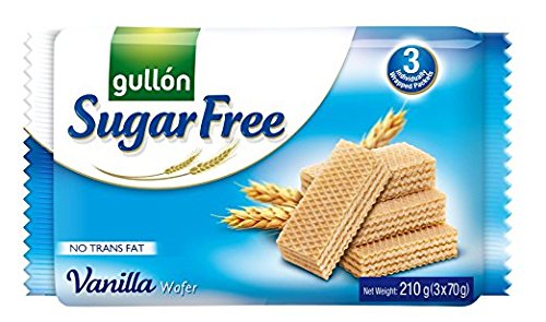 Gullon Sugar Free Vanilla Wafer 210 g
