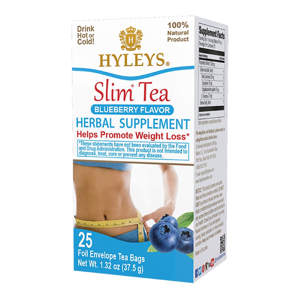 Hyleys Slim Tea Blueberry Flavor 25 Tea Bags