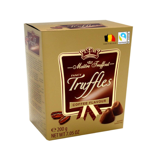 Maitre Truffout Coffee Chocolate Truffles 7.05 oz