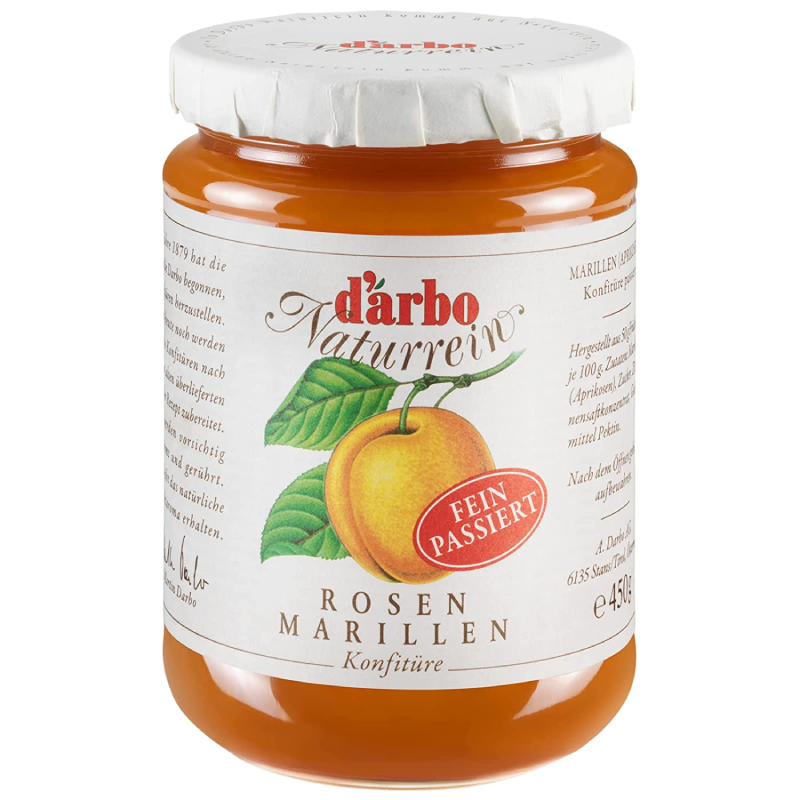 D'arbo Apricot Fruit Spread 16 Oz