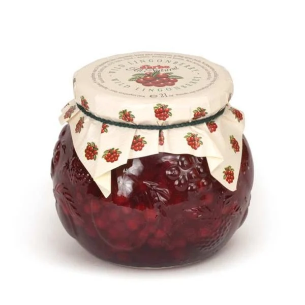 D'arbo Lingonberry Whole Berry Jam 21.2 oz