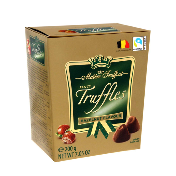 Maitre Truffout Hazelnut Chocolate Truffles 7.05oz