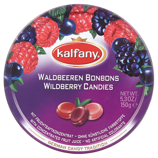 Kalfany Wildberry Hard Candies 150 g