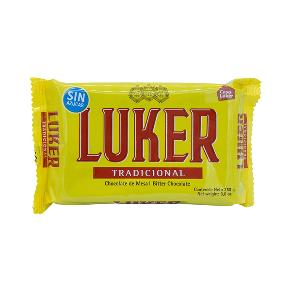 Luker Chocolate Traditional Bitter 8.8 oz / 250 g