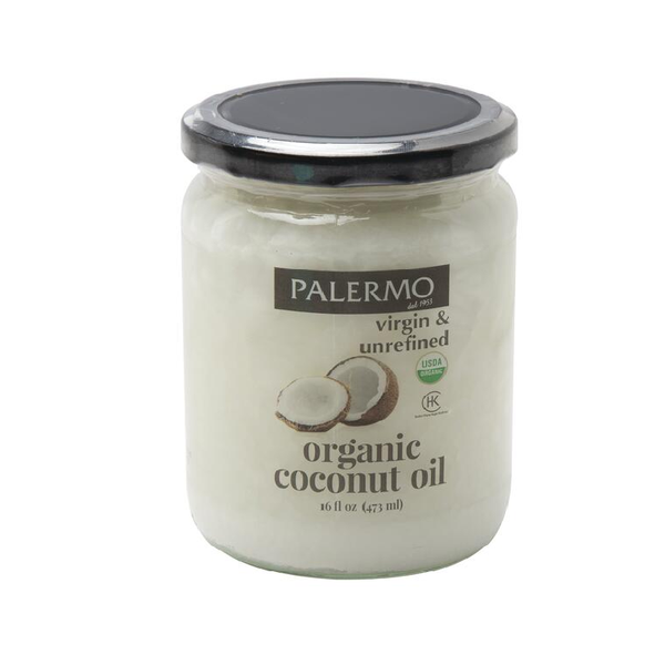 Palermo Unrefined Organic Coconut Oil 16 oz