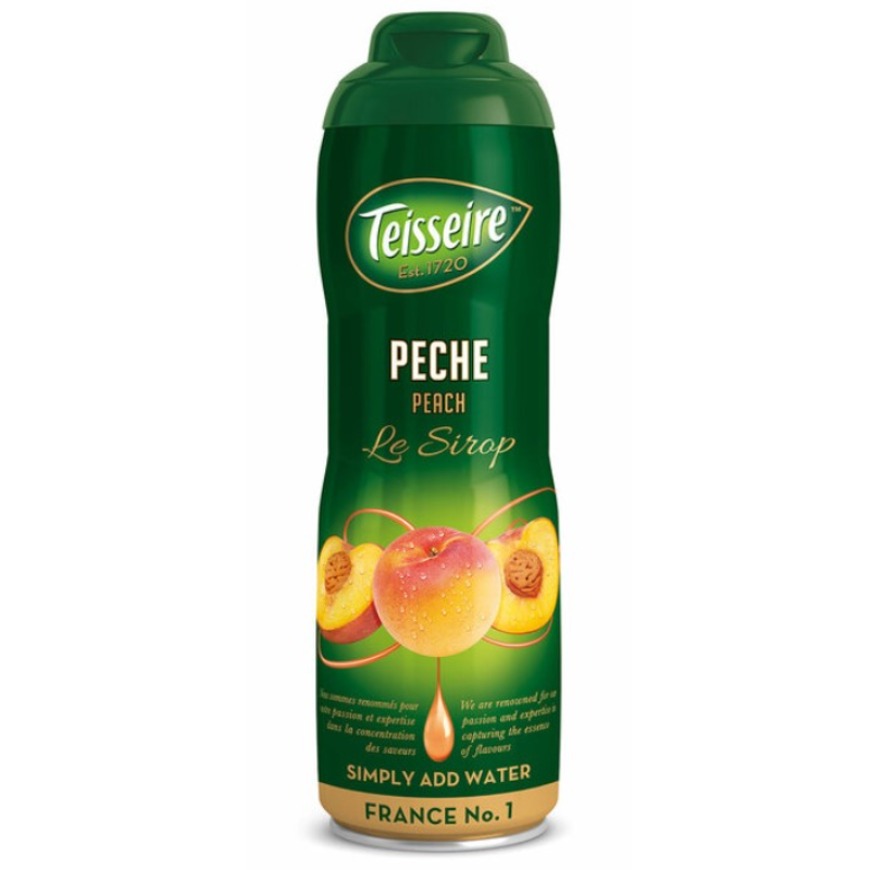 Teisseire Peach Syrup 600ml