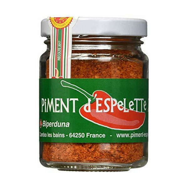 Biperduna Piment d'Espelette Red Chili Pepper Powder 40 g