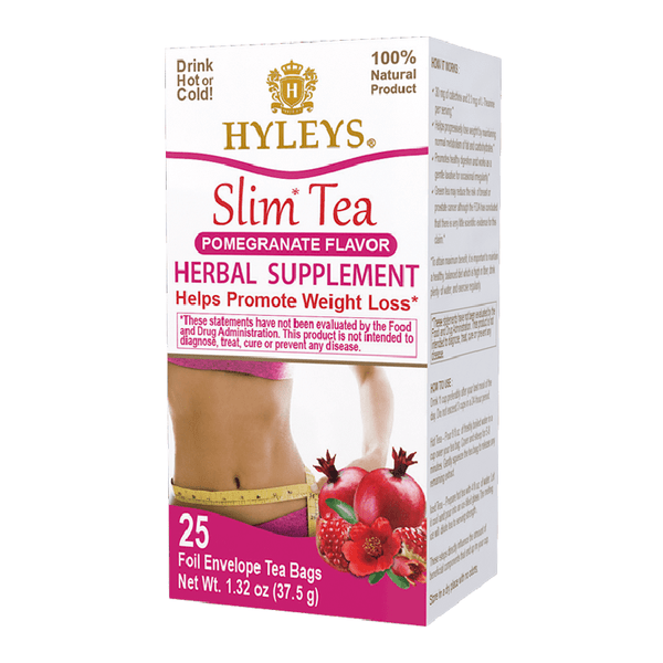 Hyleys Slim Tea Pomegranate Flavor Flavor 25 Tea Bags