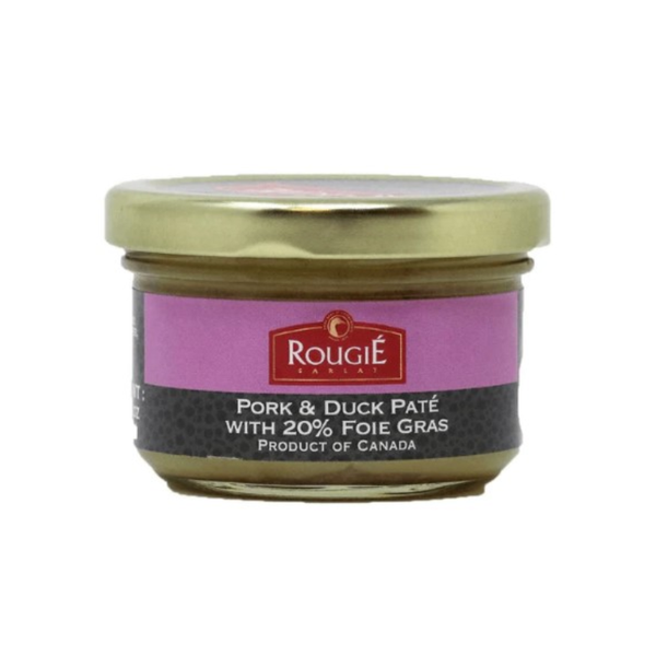 Rougie Perigord Pork and Duck Pate with 20% Foie Gras 2.8 oz