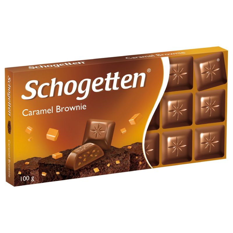 Schogetten Karamell-Brownie-Schokolade 100g