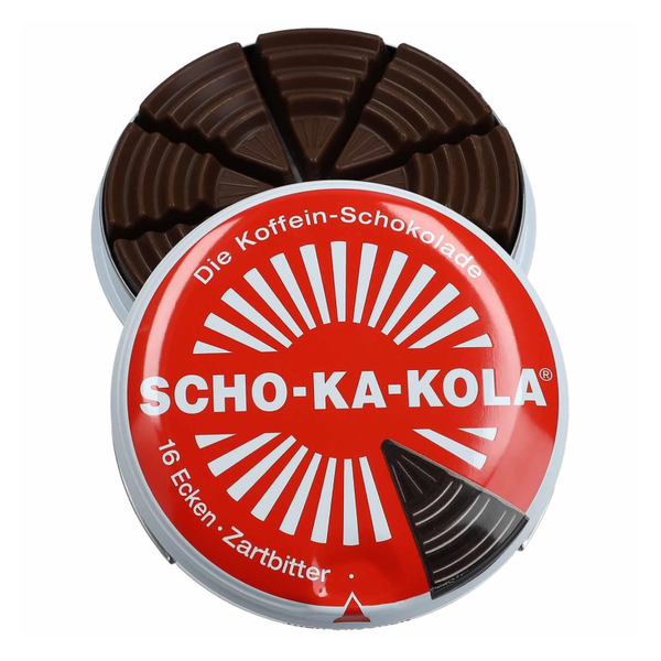 Scho-ka-kola Classic Dark Chocolate with Natural Caffeine 100 g