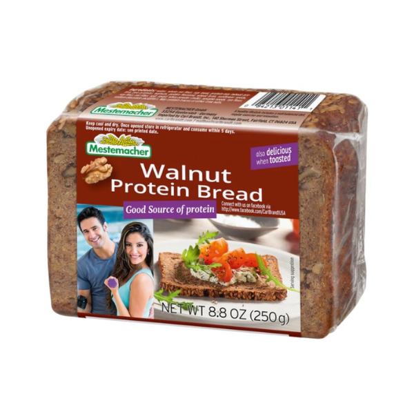 Mestemacher Walnut Protein Bread 250g / 8.8oz